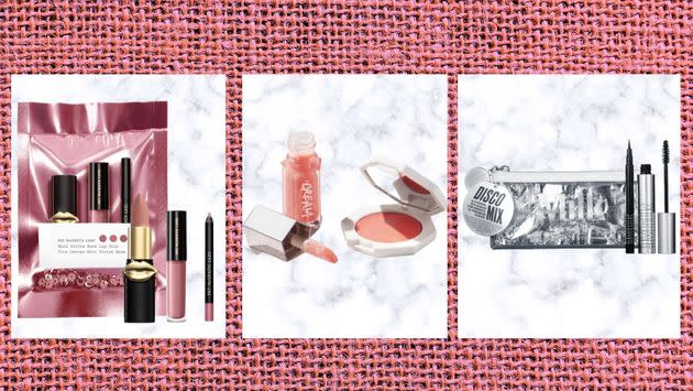 These gift sets for $25 and under are a foolproof way to stuff some stockings and make any beauty lover happy this year (Photo: Sephora, Fenty)