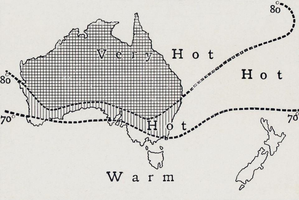 Australia map - Getty