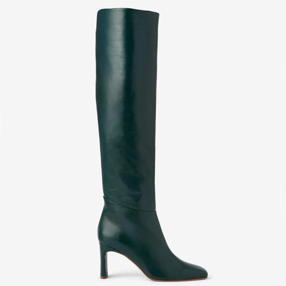 <p><a href="https://go.redirectingat.com?id=74968X1596630&url=https%3A%2F%2Fwww.tamaramellon.com%2Fproducts%2Flegacy-knee-high-75-vitello-boots%3Fcolor%3DGreen%26origin%3Dcollection-boots-4&sref=https%3A%2F%2Fwww.harpersbazaar.com%2Ffashion%2Ftrends%2Fg40746010%2Fbest-leather-boots-women%2F" rel="nofollow noopener" target="_blank" data-ylk="slk:Shop Now;elm:context_link;itc:0;sec:content-canvas" class="link ">Shop Now</a></p><p>Legacy Knee High 75</p><p>tamaramellon.com</p><p>$1295.00</p><span class="copyright">Tamara Mellon</span>