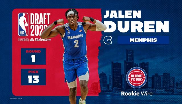 Detroit Pistons' 2021 NBA draft picks