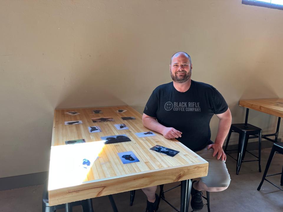 Black Paws Brewing Co.'s namesake came from Jeb Oehlke's (listed) family history of owning Newfoundland dogs. Several tables inside the establishment contain photos of these family dogs.