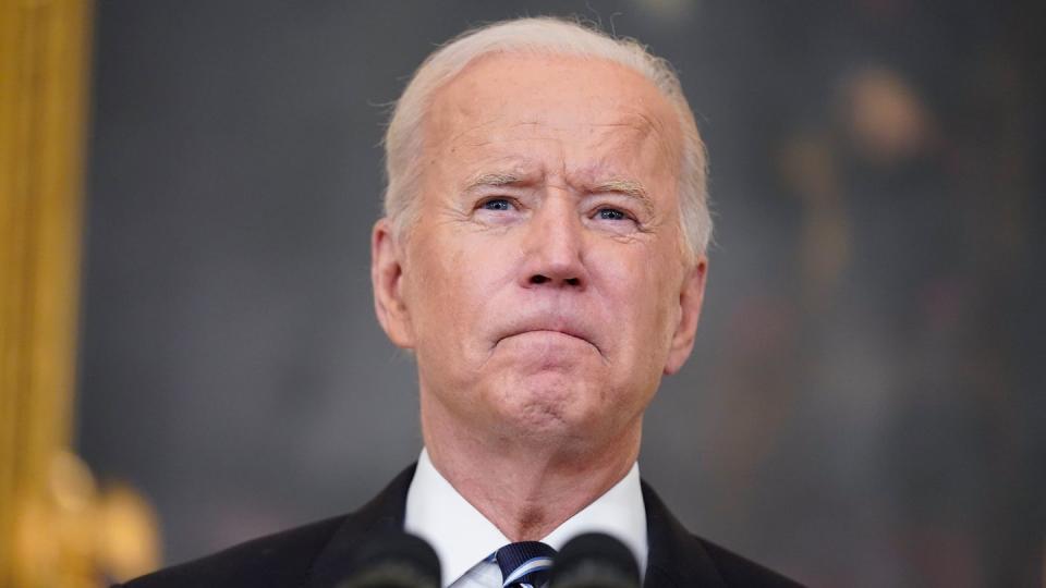 US-Präsident Joe Biden im Weißen Haus.