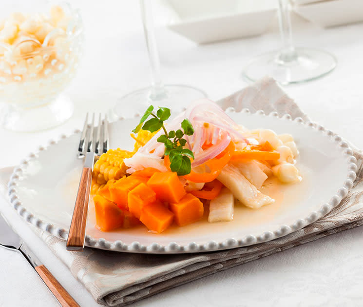 Ceviche peruano de pescado 