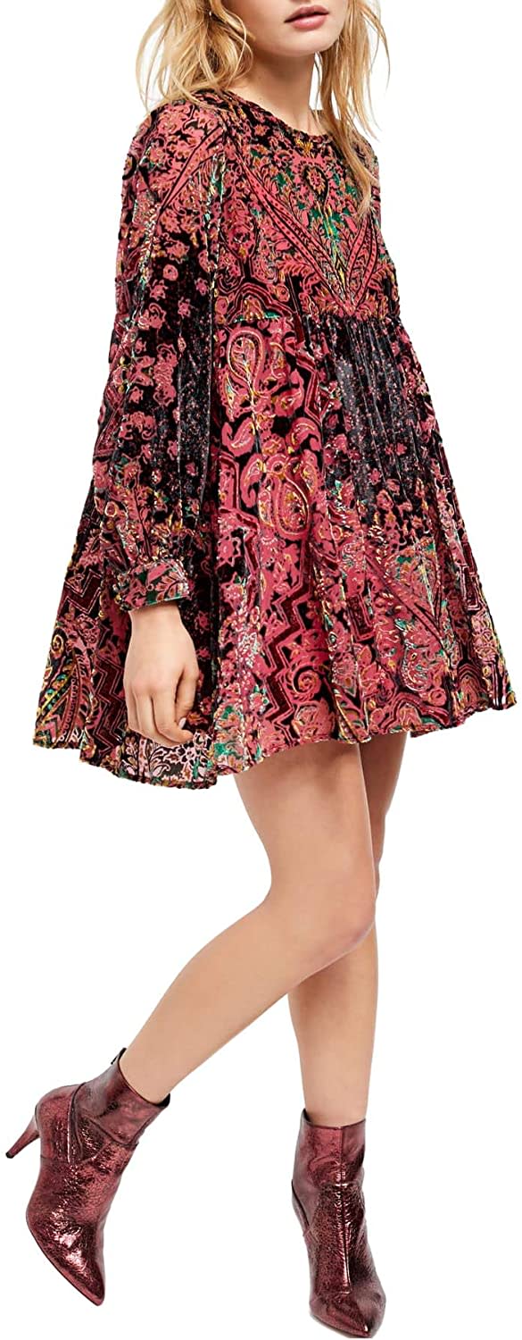 Free People Mirror Mirror Velvet Mini