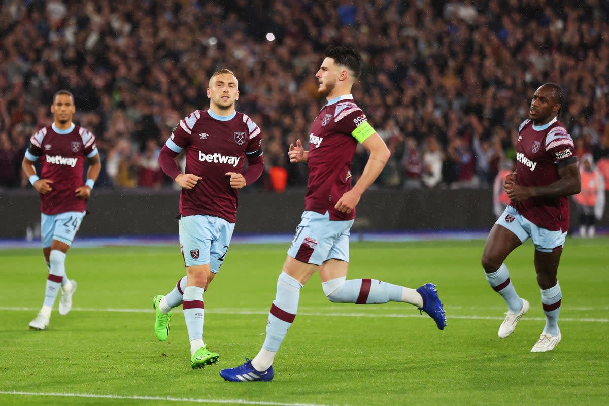 West Ham are hoping to progress to the Europa Conference League final  (Getty Images)
