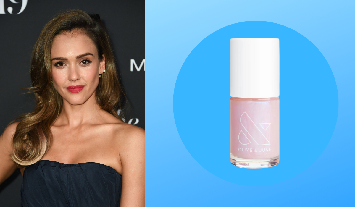 jessica alba and nail polish