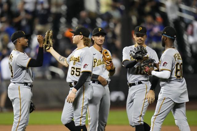 Pirates infield has brand new look