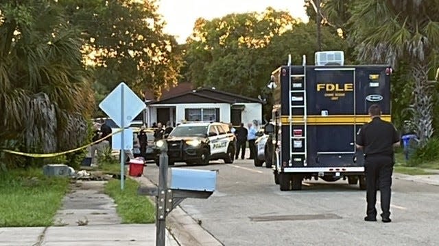 A situation involving a Dunbar Street resident and Fort Myers police Tuesday ended after about four hours when the man's body was found in the attic of his home.