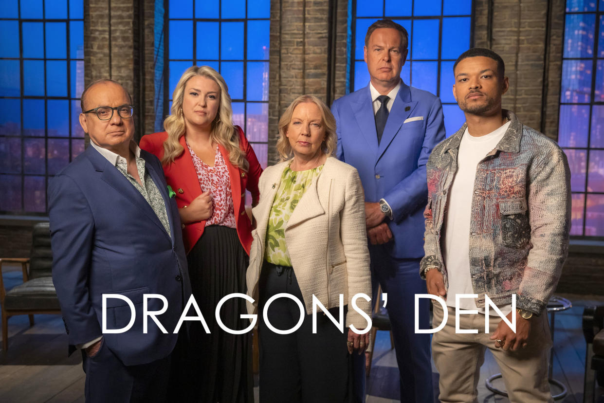 Dragons' Den ,Touker Suleyman, Sara Davies, Deborah Meaden, Peter Jones, Steven Bartlett,BBC Studios,Simon Pantling