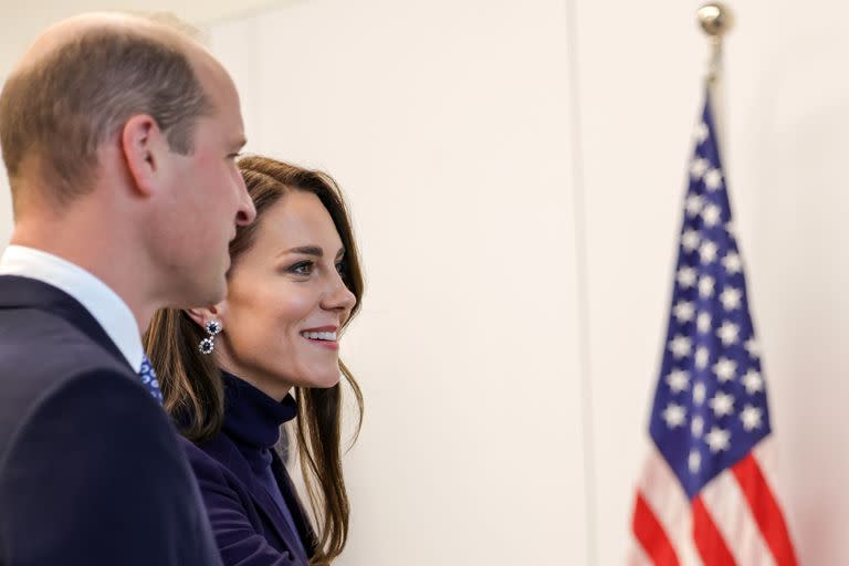 El príncipe Guillermo y Kate Middleton, en Estados Unidos