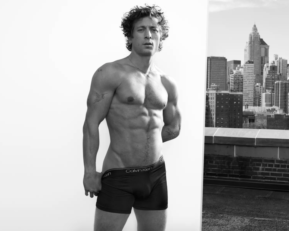 jeremy allen white for calvin klein underwear