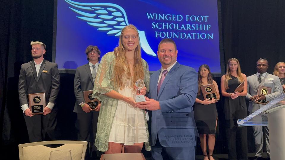 St. John Neumann’s Sophia McCartney was the winner of the 35th Annual Winged Foot Banquet on Friday, May 10th, 2024.