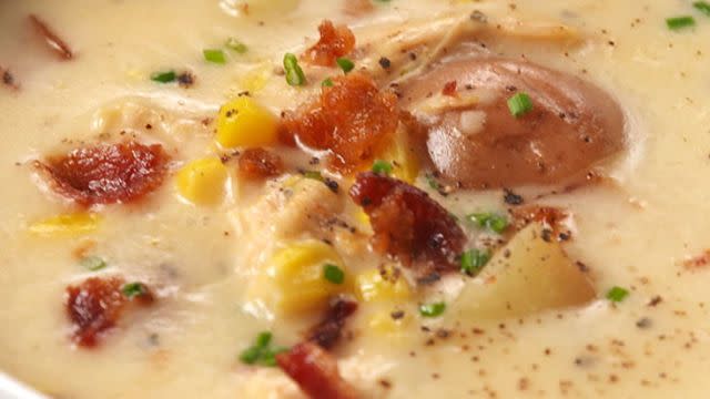 slow cooker corn chowder