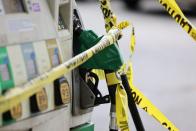 A lack of gasoline at a gas station in Washington