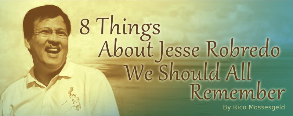 8 Things About Jesse Robredo We Should All Remember