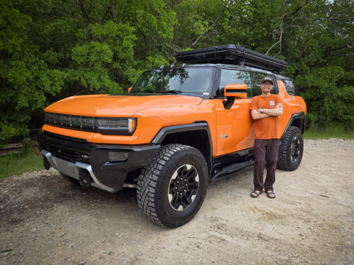 GMC Hummer EV SUV overland adventure