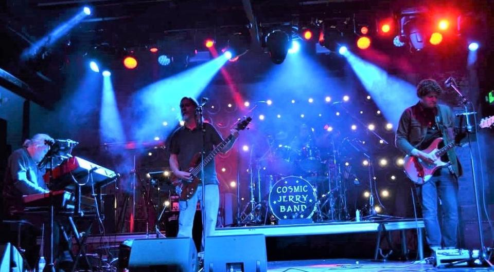 Asbury Park-based Cosmic Jerry Band plays Cosmic Thursdays at Cooper’s Riverview in Trenton on June 2, July 14, July 28 and Aug. 11, and Tie-Dye Tuesdays at Donovan’s Reef in Sea Bright, on May 31, July 5, Aug. 9 and Sept. 13.