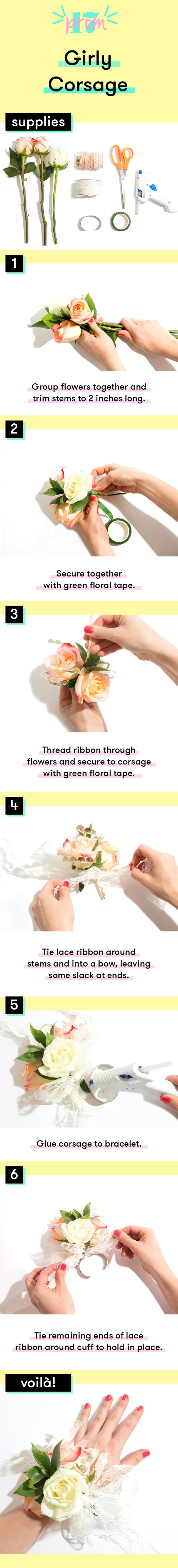 Why and How to Glue Prom (and Other) Flowers