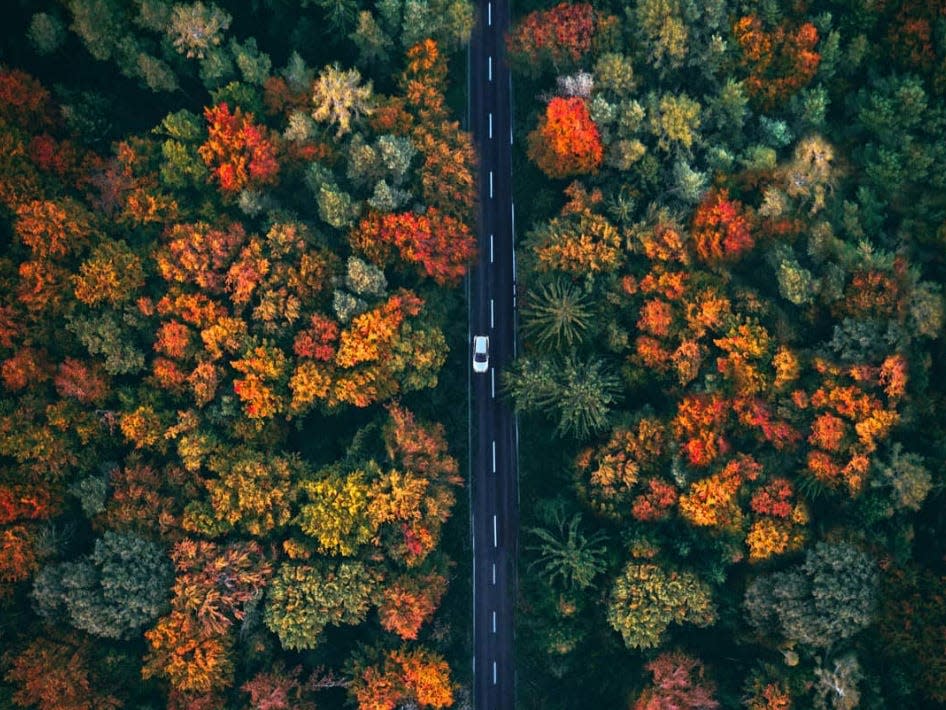 road in Sonnhofen