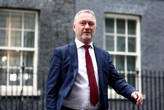 Steve Reed in Downing Street after being appointed Environment Secretary