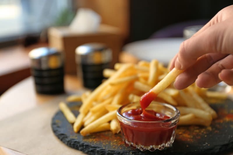 french fries are not french - ketchup with fries