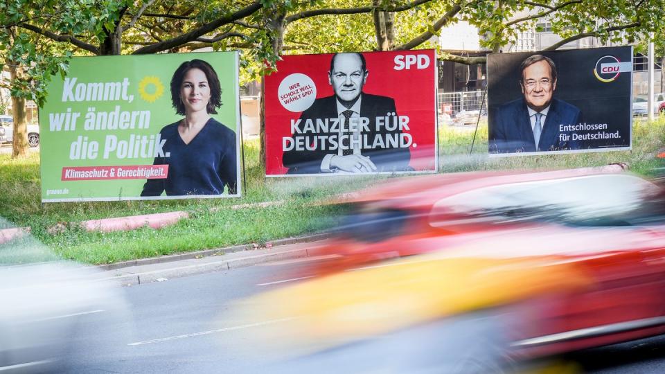 Wer wird neue(r) Kanzlerin oder Kanzler: Annalena Baerbock (Grüne), Olaf Scholz (SPD) oder Armin Laschet (Union)?