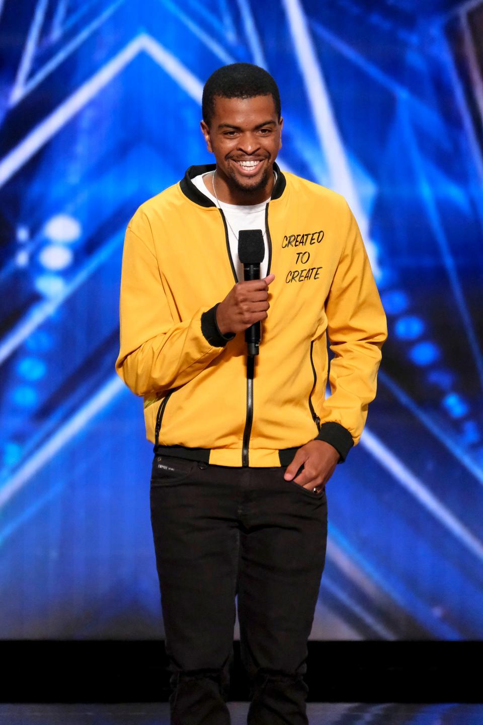 Brandon Leake is the first spoken-word performer ever to appear on "America's Got Talent."