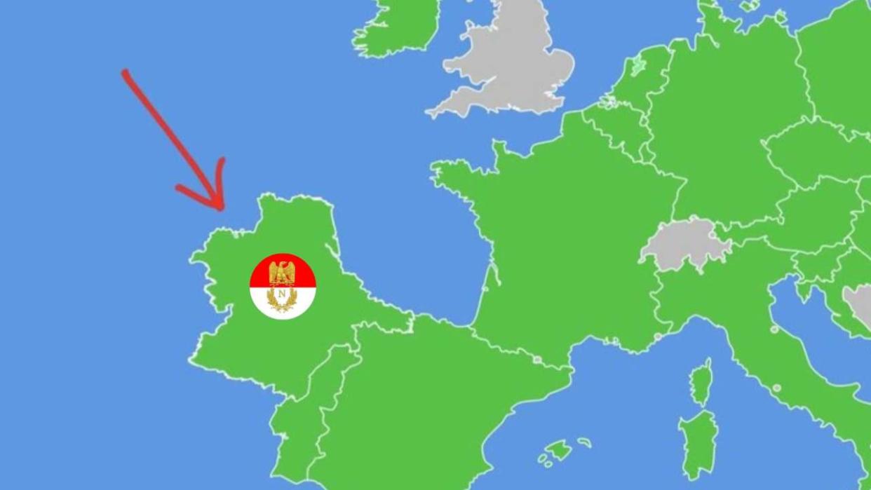 Le Listenbourg, tel que présenté sur la carte d’Europe par son créateur, un certain Gaspardo, comme il se nomme sur Twitter.