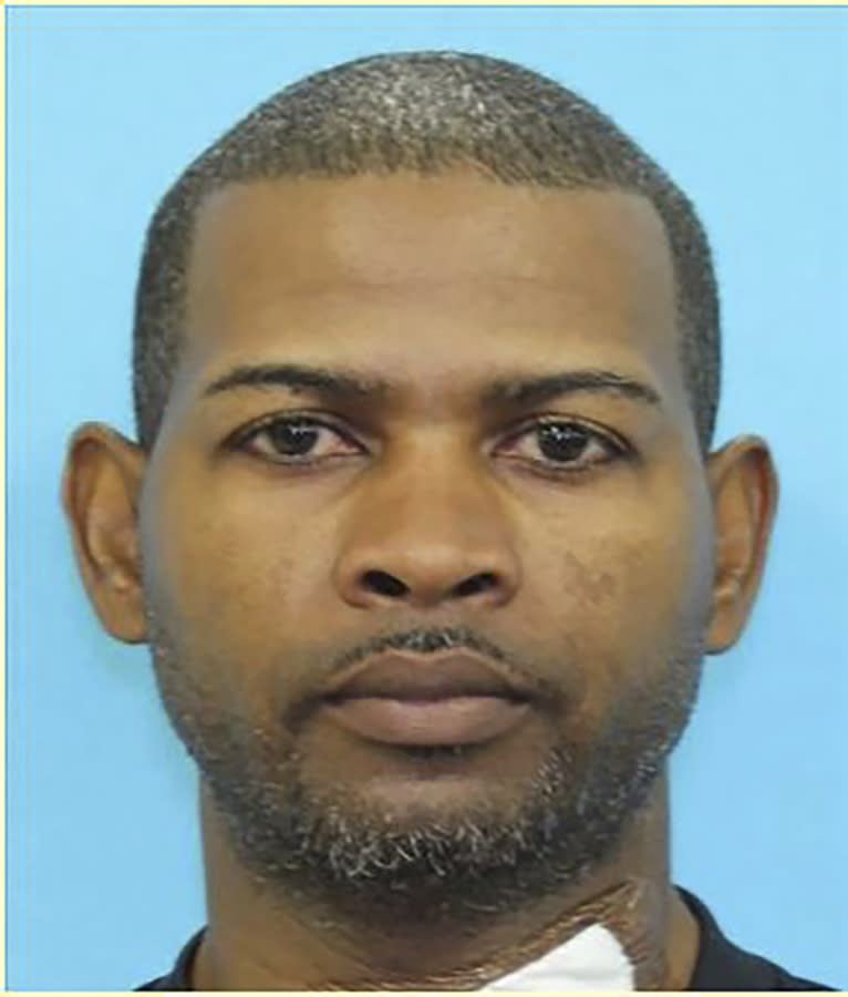 This Texas DMV Drivers License photo provided by Fort Bend County Sheriff’s Office shows Alrick “Shawn” Barrett, in 2022. Barrett fatally shot his estranged wife and three other relatives, including his 8-year-old niece, at a home in suburban Houston over the weekend before killing himself, authorities said Wednesday, Jan. 17, 2024. (Fort Bend County Sheriff’s Office via AP)
