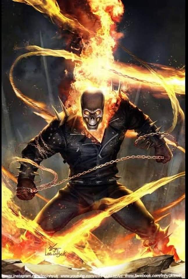 Portada no oficial para Marvelverse: Ghost Rider