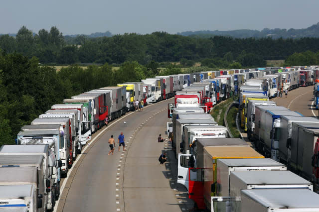 Calais industrial action