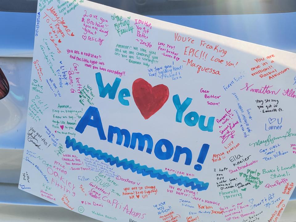 The Washington Little League community has rallied behind Ammon Johanson's battle with HSP.
