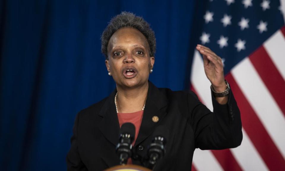 Mayor Lori Lightfoot discusses the videos of the shooting of Adam Toledo.