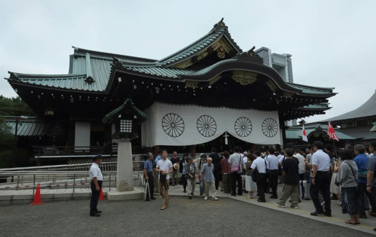 The Yasukuni shrine in Tokyo honours millions of Japanese war victims, but also the senior military and political figures who were convicted of war crimes after World War II