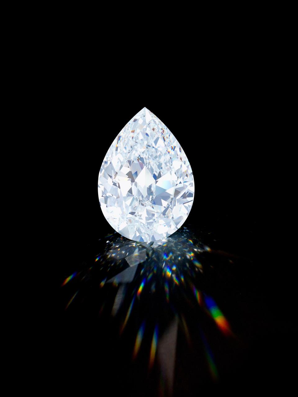 101.38 carat D Colour Flawless Diamond