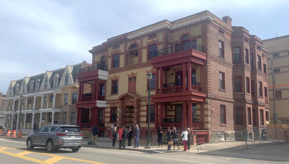 The Apartments at 406 E. Church St. in Elmira, part of an Arbor Housing and Development project to convert abandoned properties into affordable housing, is ready for occupancy.