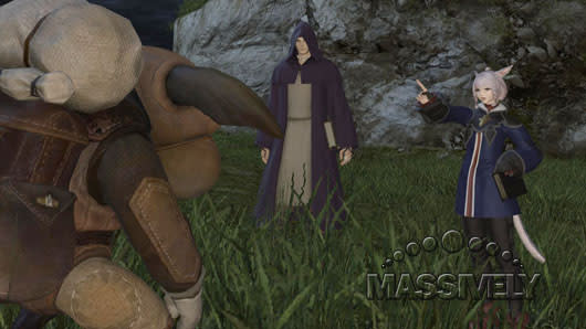 Final Fantasy XIV finger wag