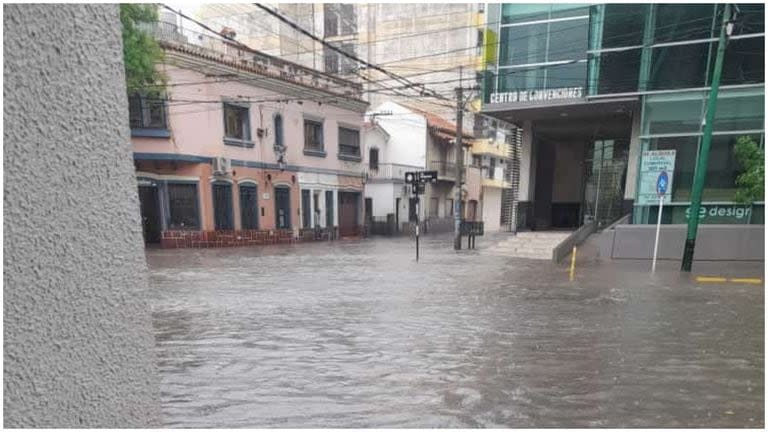 Temporal en Salta (Foto: Qué pasa Salta)