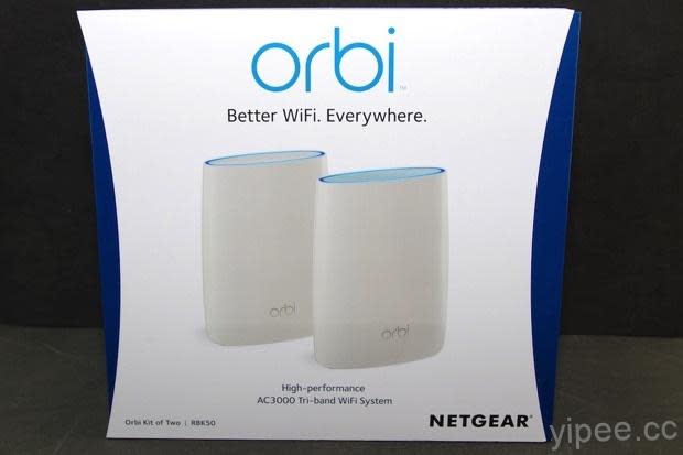 Netgear Orbi WiFi 路由器給你零死角的無線網路，使用體驗分享