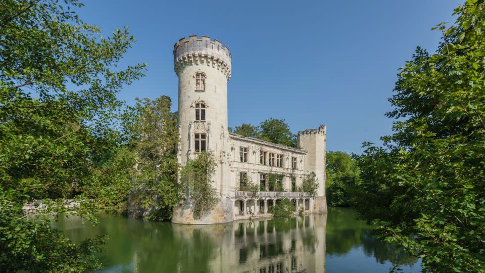 The Chateau de la Mothe-Chandeniers, a deserted French castle dates back to the 13th century. - Romain Veillon