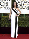 <p>Julia Louis-Dreyfus arrives at the 74th annual Golden Globe Awards at the Beverly Hilton Hotel on Sunday, Jan. 8, 2017, in Beverly Hills, Calif. (Photo by Jordan Strauss/Invision/AP) </p>