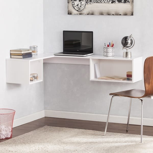 Freda Wall-Mounted Corner Desk