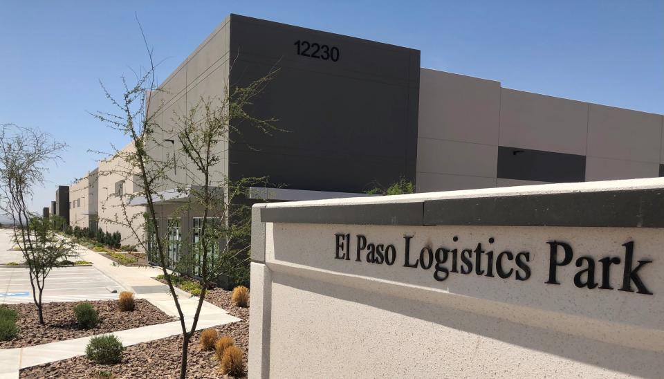 Part of the recently completed first phase of Van Trust Real Estate's El Paso Logistics Park along Paseo Del Este Boulevard in far East El Paso.