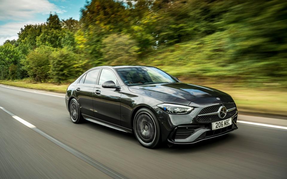 The Mercedes C-Class is the most powerful car on this list