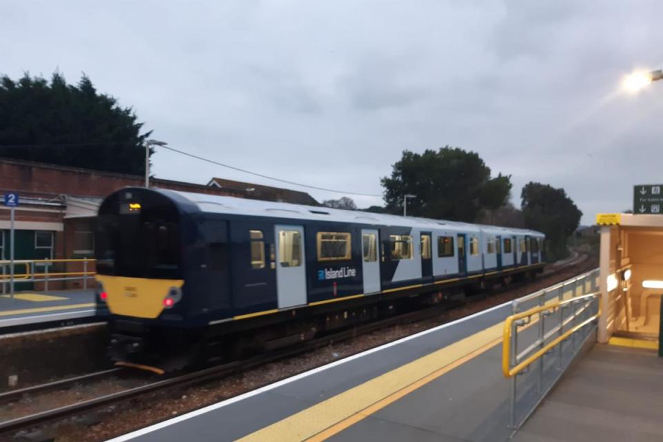 An Island Line train. <i>(Image: Isle of Wight County Press)</i>