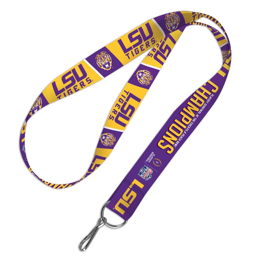 LSU Peach Bowl Champions Lanyard