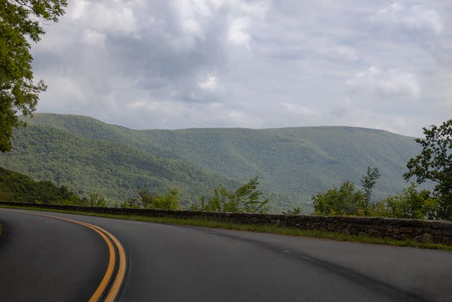 <p>Nicholas Schmidt/Travel + Leisure</p> Shenandoah National Park.