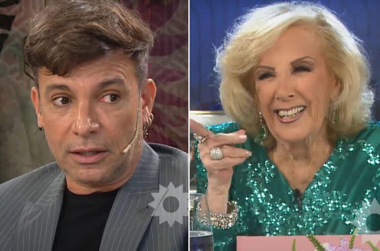 Martín Bossi entrevistado por Mirtha Legrand en su programa