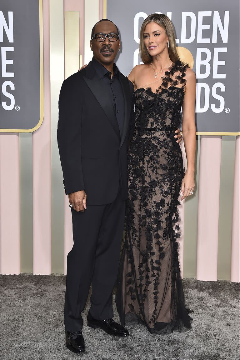 Eddie Murphy junto a su pareja, Paige Butcher