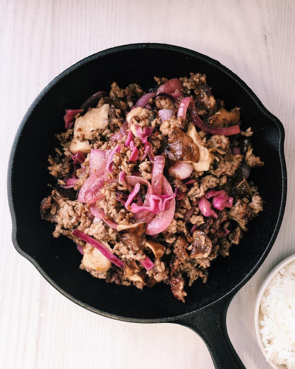 Pork and Sauerkraut Stir-Fry